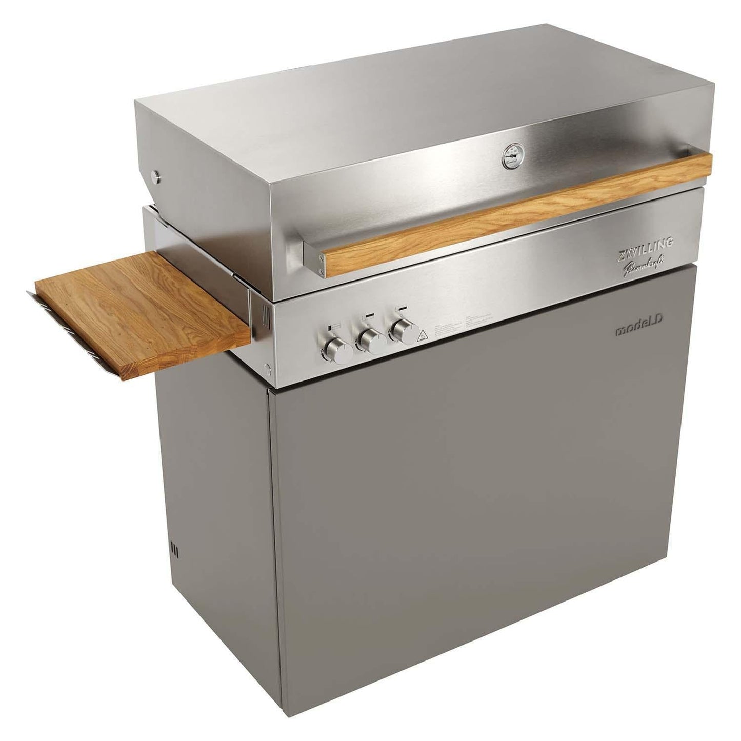 Flammkraft Model D Propane Gas Grill - Taupe - 1029541