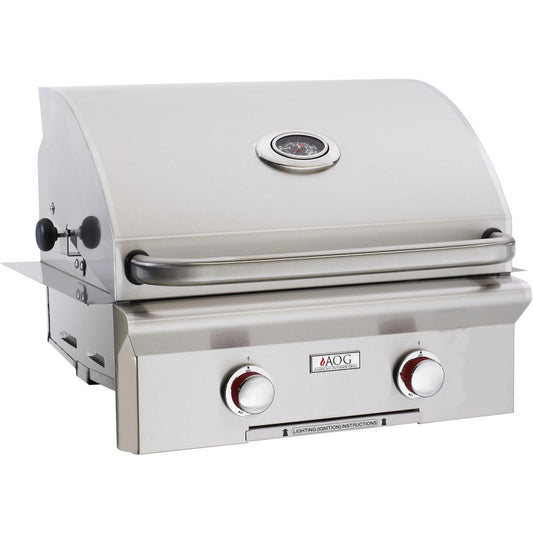 American Outdoor Grill T-Series 24-Inch 2-Burner Built-In Natural Gas Grill - 24NBT-00SP - Image 1
