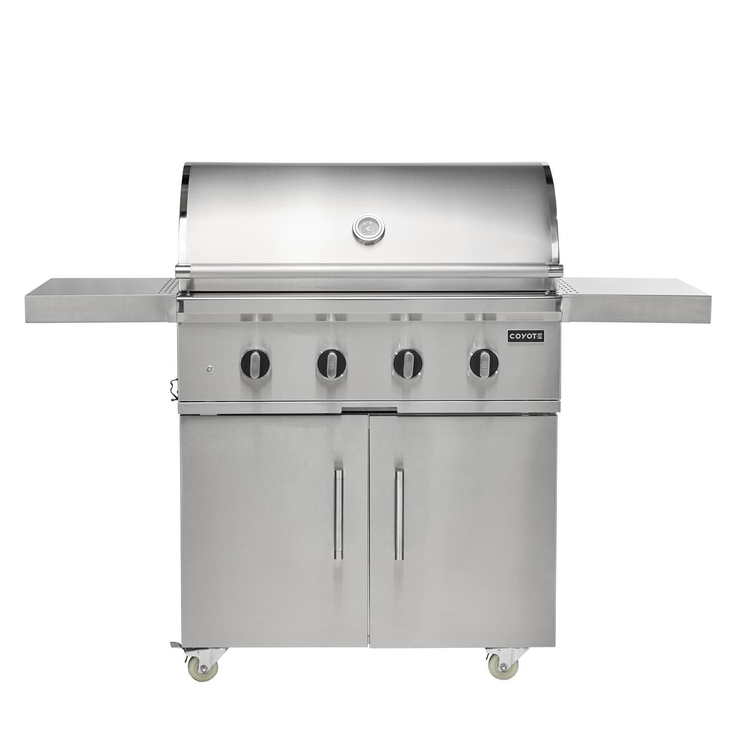 Coyote CL-Series 36-in 4-Burner Propane Grill w/ Lift-Assist Hood & Safety Valve - Image 1