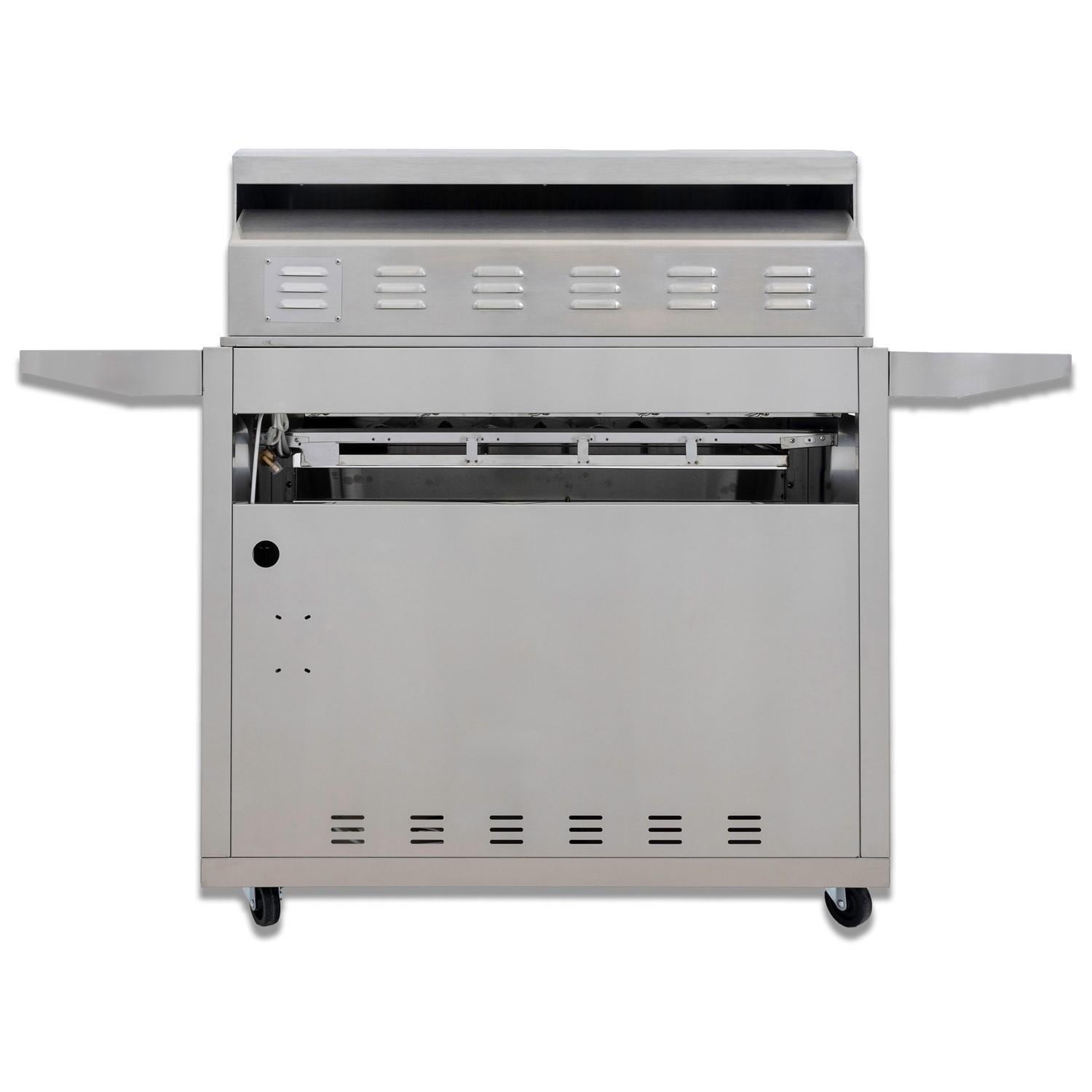 Blaze LTE+ 40-in 5-Burner Propane Grill w/ Lift-Assist Hood & Rear Infrared Burner - Image 4