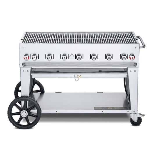Crown Verity 48-Inch Mobile Natural Gas Grill - CV-MCB-48NG - Image 1