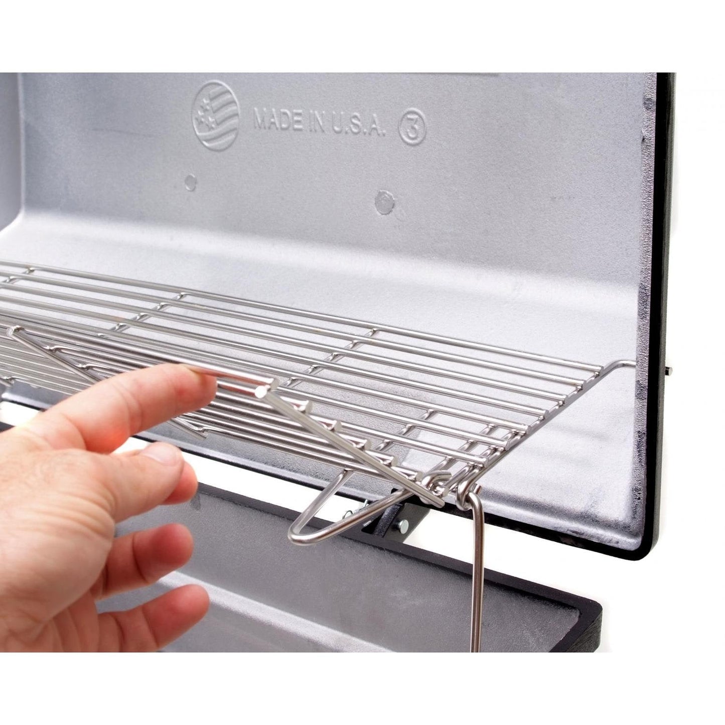 Broilmaster P3-XF Premium Propane Gas Grill On Black In-Ground Post