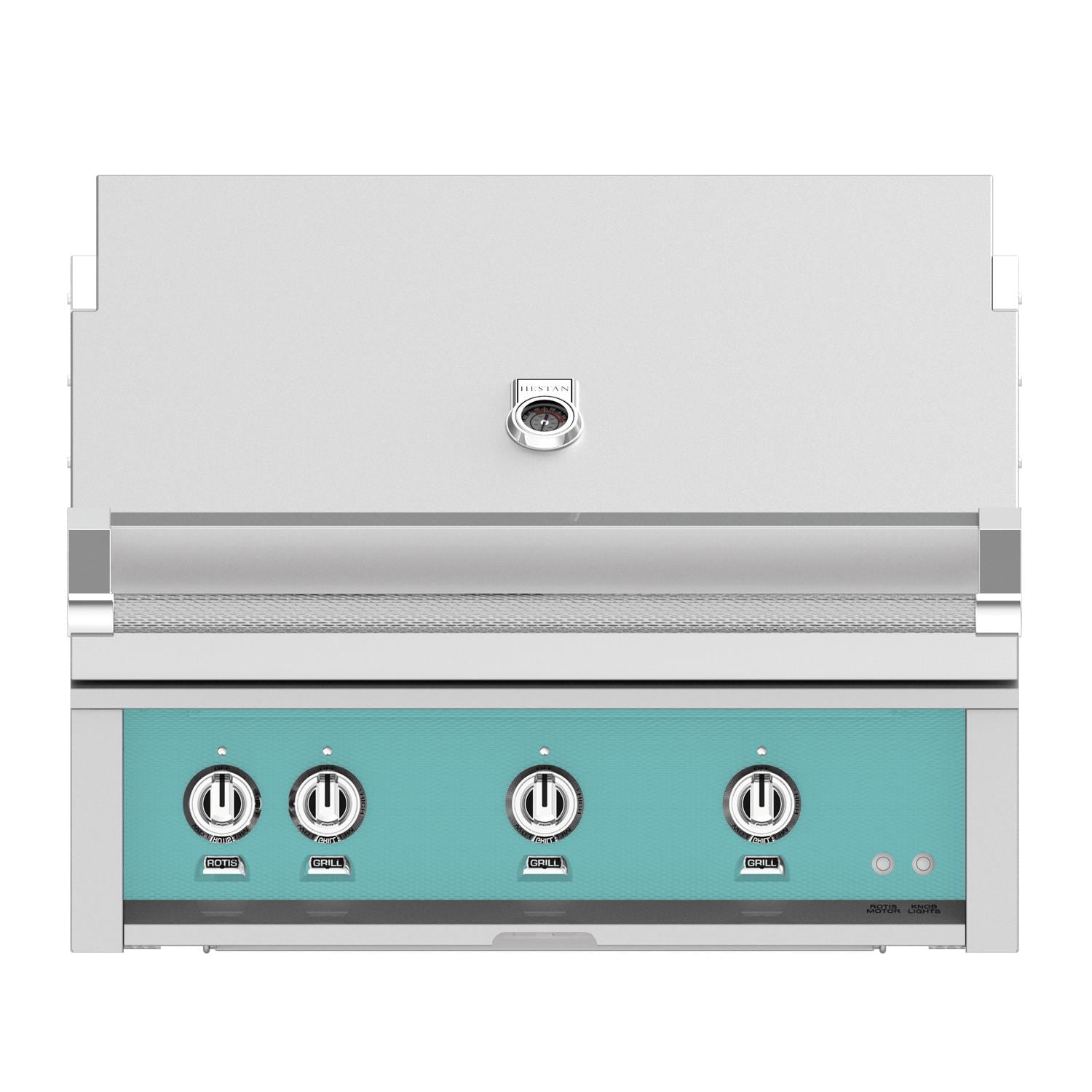 Hestan 36-Inch Built-In Propane Gas Grill W/ Sear Burner & Rotisserie - Bora Bora - GMBR36-LP-TQ - Image 1