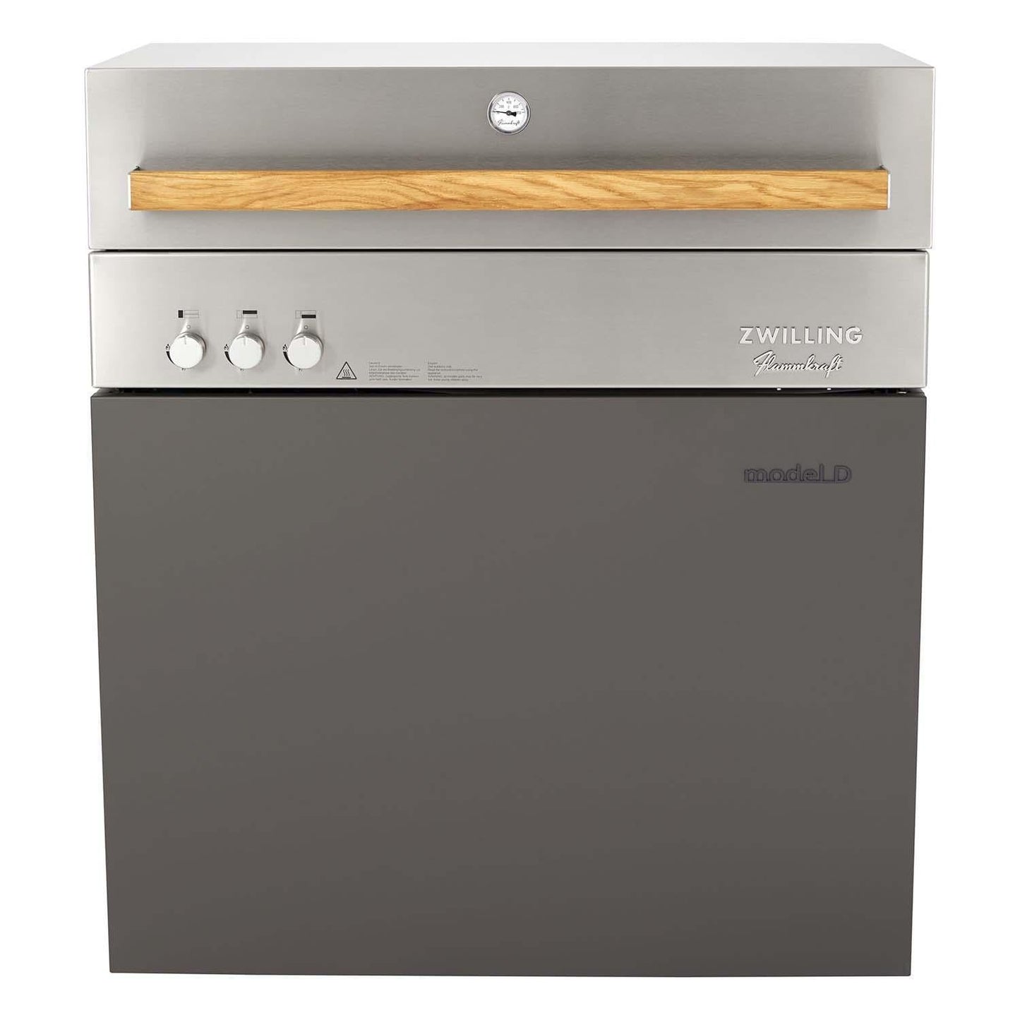 Flammkraft Model D Freestanding Grill & Model M Prep Center Module - Deep Umbra - 1029540 - Image 3