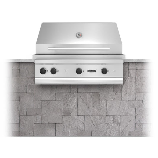 Kalamazoo K42DB Built-in Echo Gas Grill - 20 lb Propane Cylinder - Marine-Grade - K42DB-1-2-NA-LPCYL-M6 - Image 1