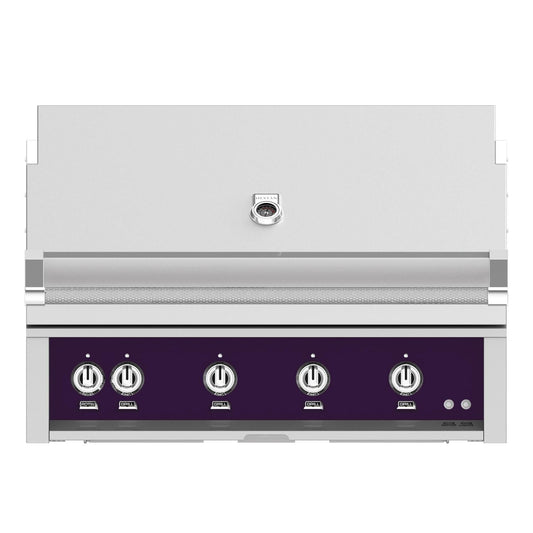 Hestan 42-Inch Built-In Natural Gas Grill W/ Sear Burner & Rotisserie - Lush - GMBR42-NG-PP - Image 1