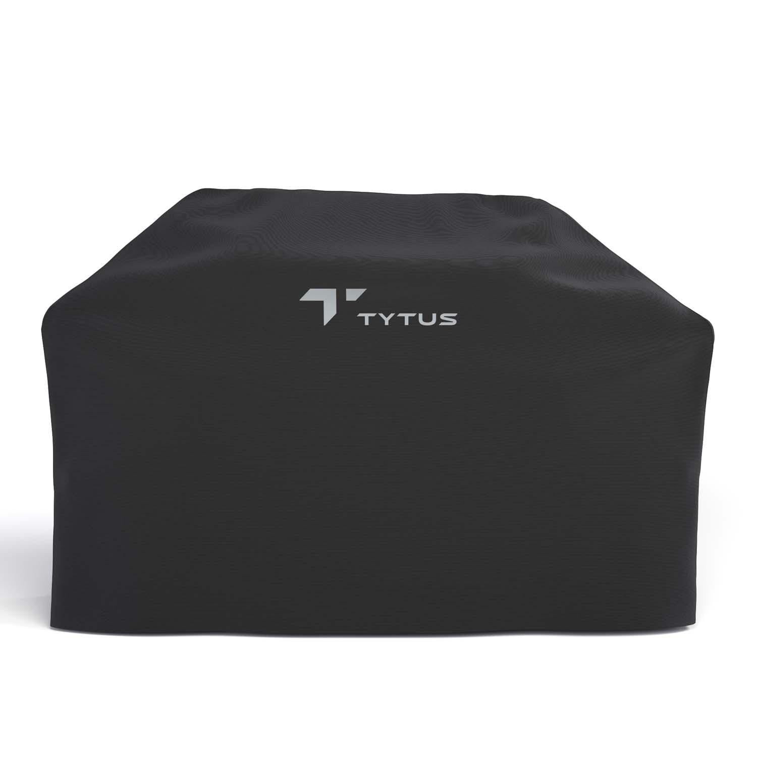 TYTUS Fresno Series 5-Burner Propane Island Grill in Gunmetal + Ash Stone w/ Cover & Griddle - Image 15