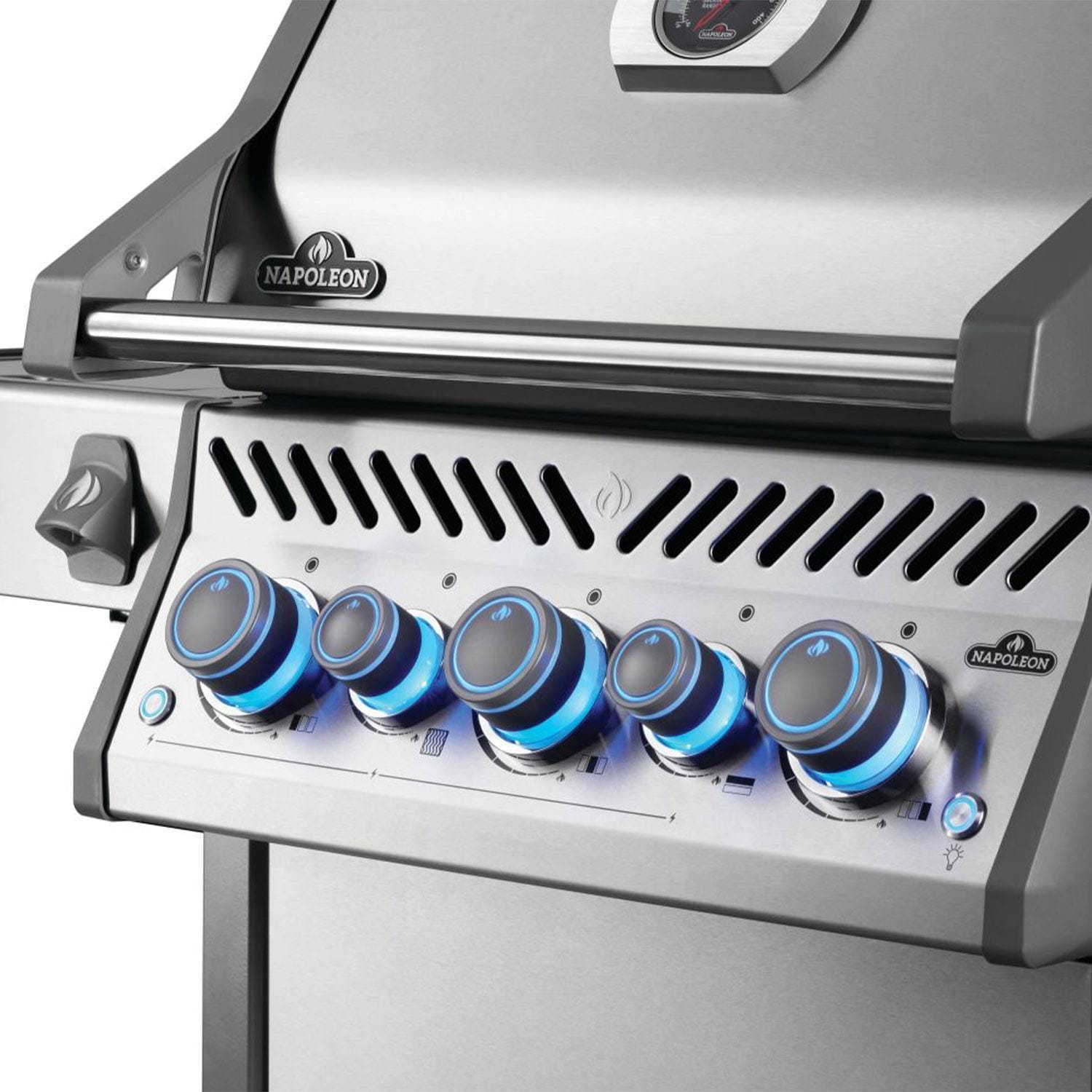Napoleon Rogue PRO-S 425 3-Burner Propane Grill w/ Side Burner & SafetyGlow- RPS425RSIBPSS-2 - Image 13