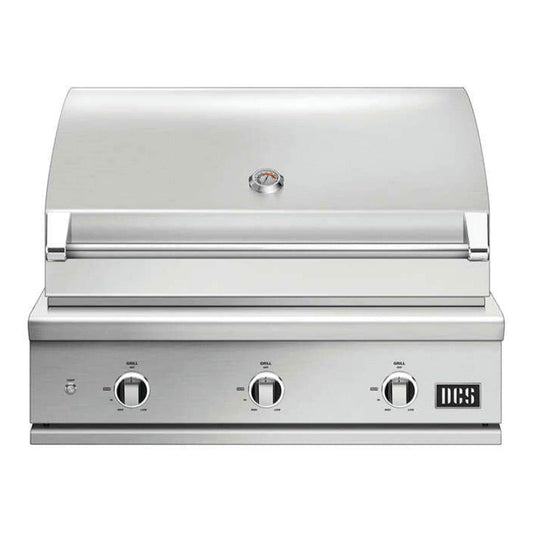 DCS Series 9 36-in 3 Burner Built-In Propane Gas Grill w/ Charcoal Smoker Box - BE1-36C-L - Image 1