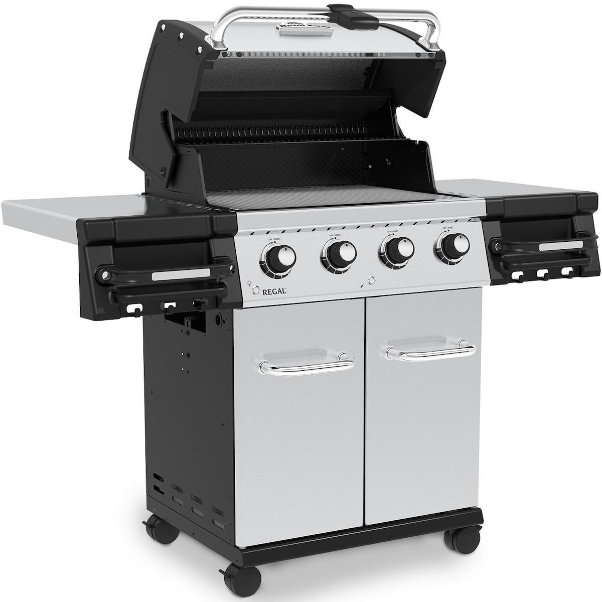 Broil King Regal S420 Pro 4-Burner Natural Gas Grill - Stainless Steel - Image 7