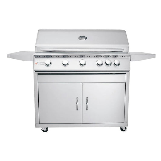RCS Premier Series 40-Inch 5-Burner Propane Gas Grill With Rear Infrared Burner - RJC40ALPCK - Image 1