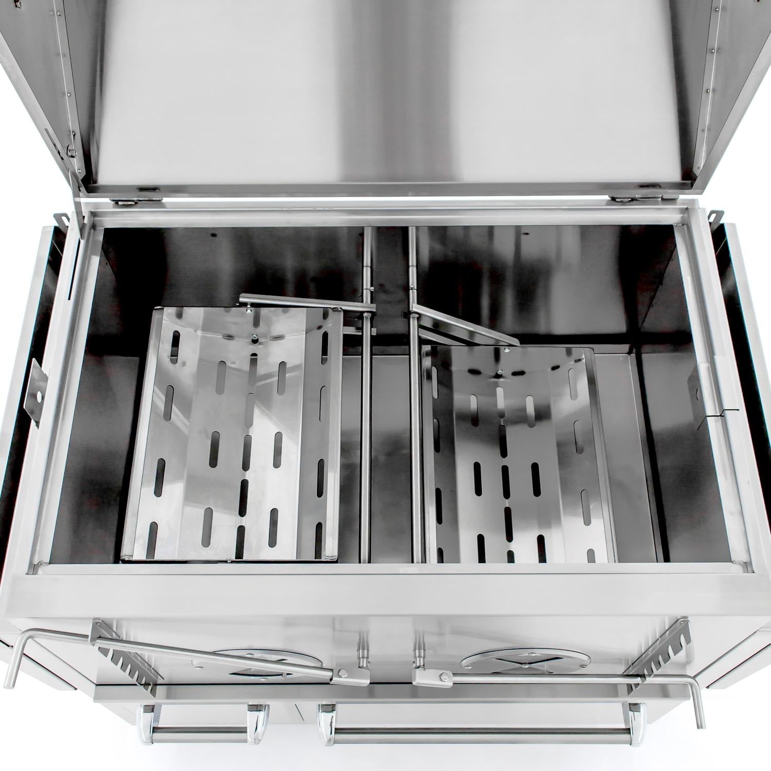 The Cajun Grill Preaux 36-Inch Built-In Stainless Steel Charcoal Grill - PGI-900 - Image 7