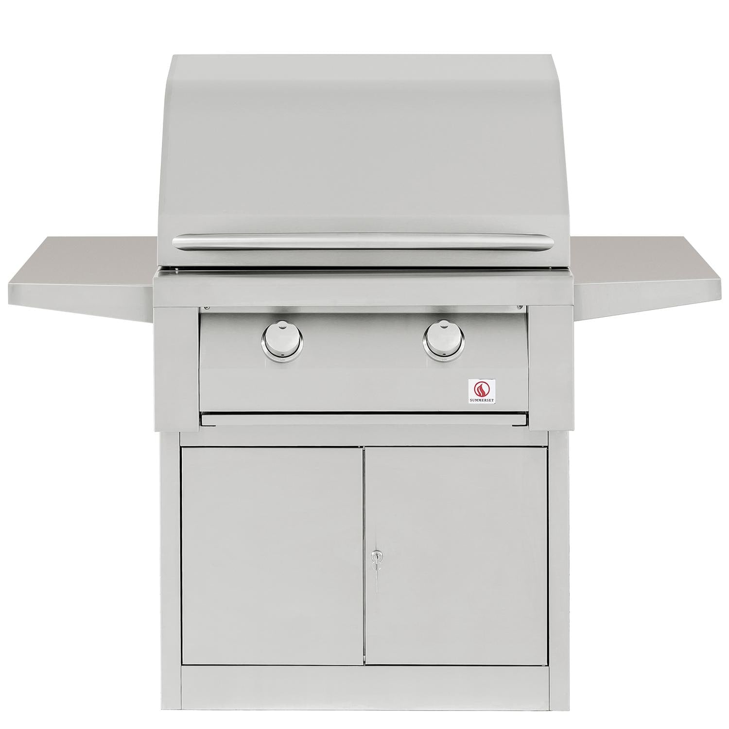 Summerset Builder 30-Inch 2-Burner Propane Gas Grill On Pedestal (Ships As Natural Gas With Conversion Fittings) - SBG30-LP - Image 1