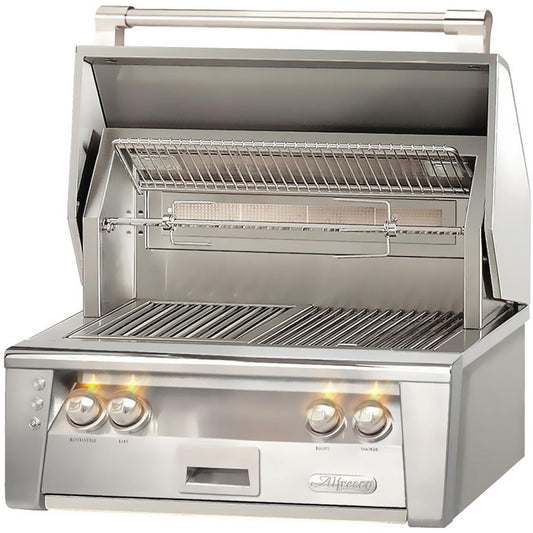 Alfresco ALXE 30-Inch Built-In Natural Gas Grill With Rotisserie - ALXE-30-NG - Image 1