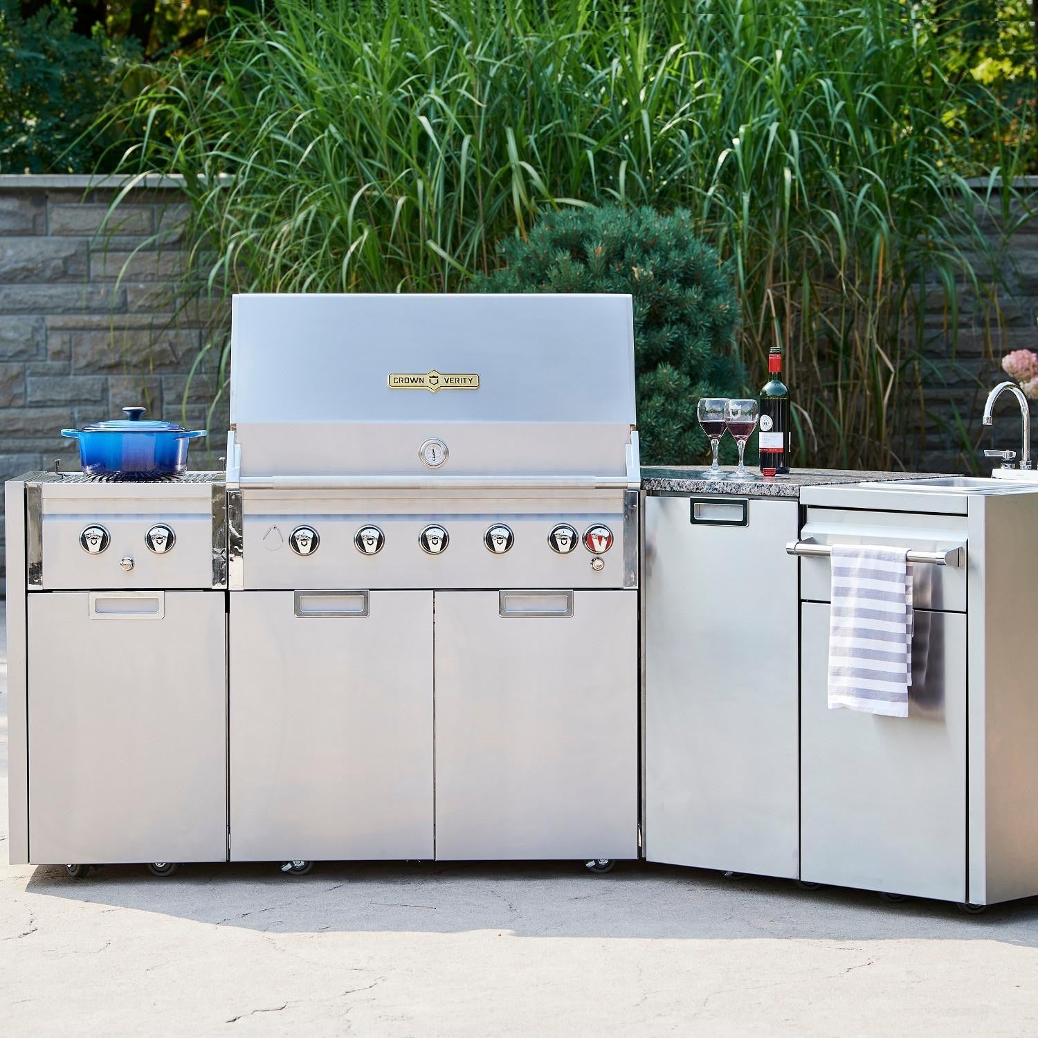 Crown Verity Infinite Series 24-Inch Modular Natural Gas Grill - IGM24NG - Image 12