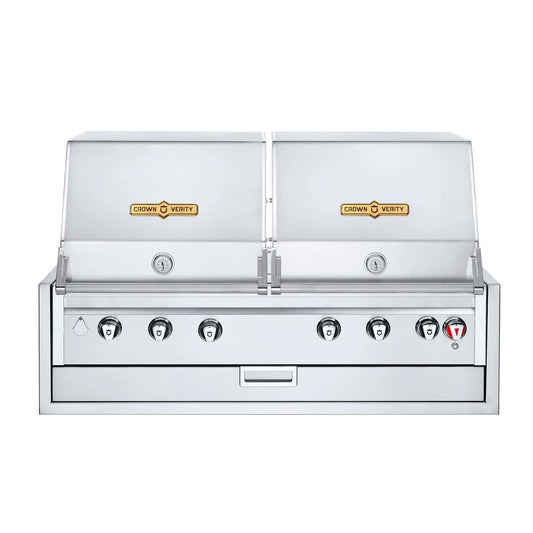 Crown Verity Infinite Series 48-in Built-In Dual Dome Natural Gas Grill - IBI482RDNG - Image 1