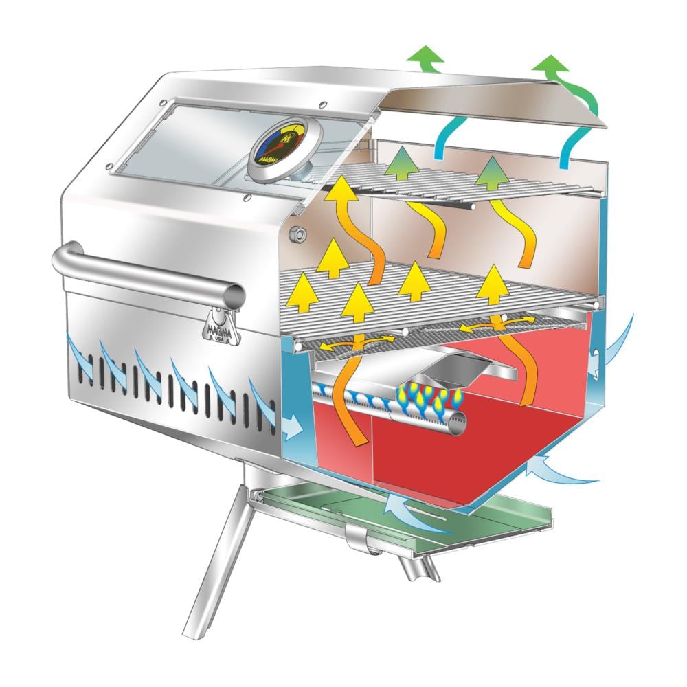 Magma Marine Catalina II Infrared Gas Grill - A10-1218-2GS