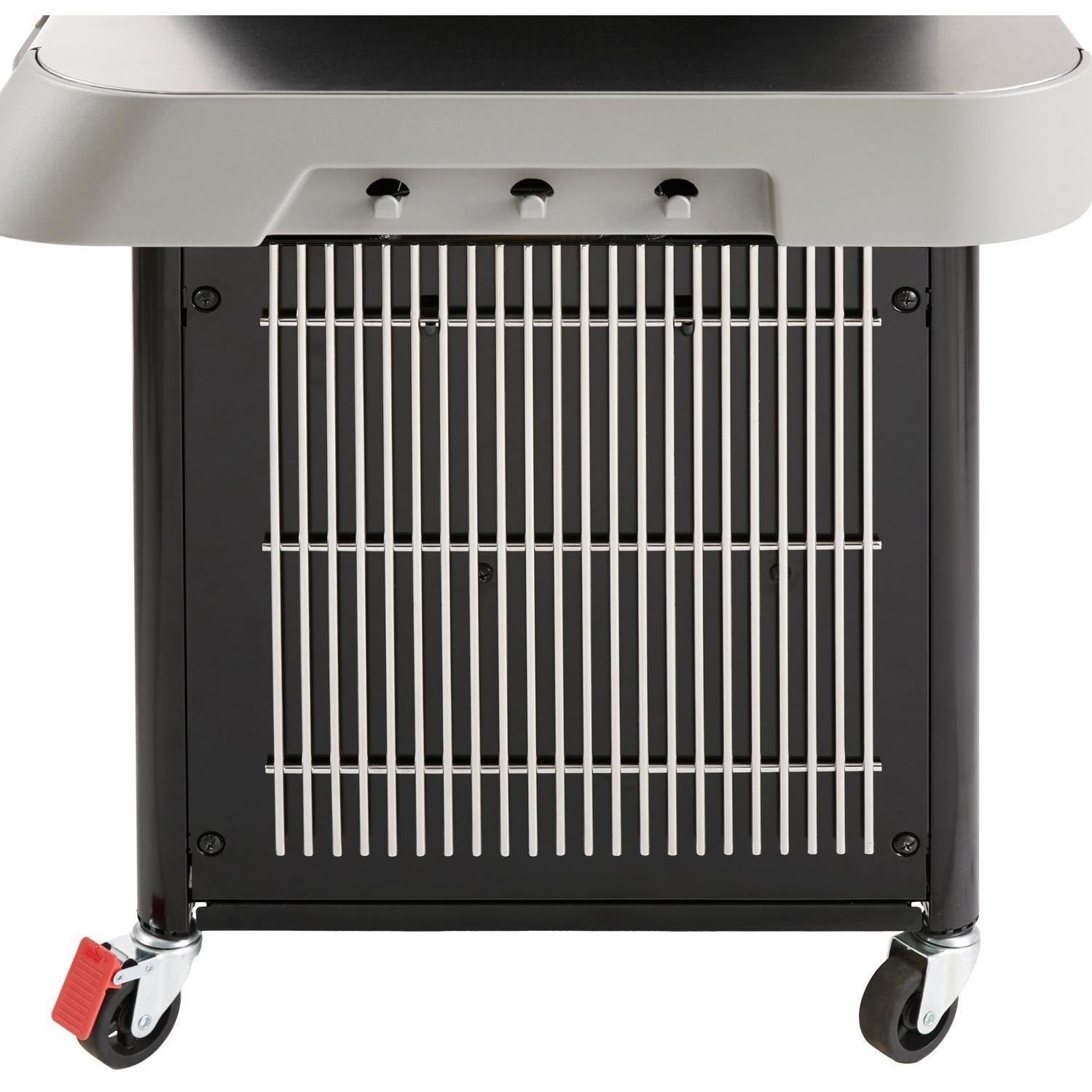 Weber Genesis E-435 Natural Gas Grill w/ Sear Zone & Side Burner - Black - 38410001 - Image 10
