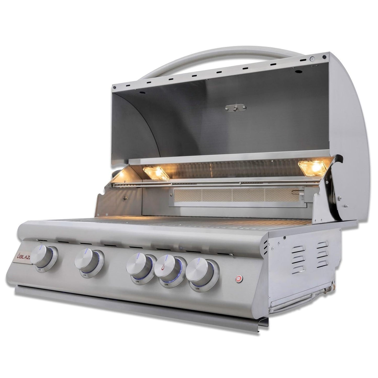 Blaze LTE+ 32-Inch 4-Burner Built-In Natural Gas Grill w/ Lift-Assist Hood & Rear Infrared Burner - BLZ-4LTE3-NG - Image 5