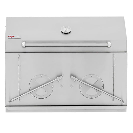 The Cajun Grill Preaux 36-Inch Built-In Stainless Steel Charcoal Grill - PGI-900 - Image 1