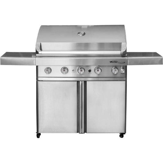 Turbo Elite 38-in 5-Burner Natural Gas Grill With Rear Infrared Burner - Image 1