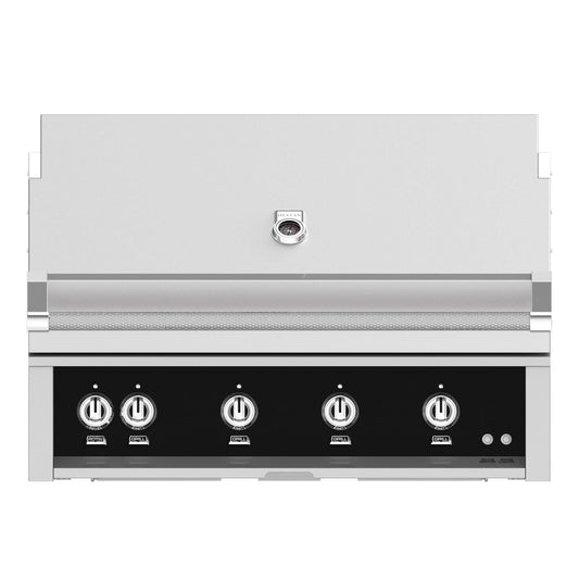 Hestan 42-Inch Built-In Propane Gas Grill W/ Sear Burner & Rotisserie - Stealth - GMBR42-LP-BK - Image 1