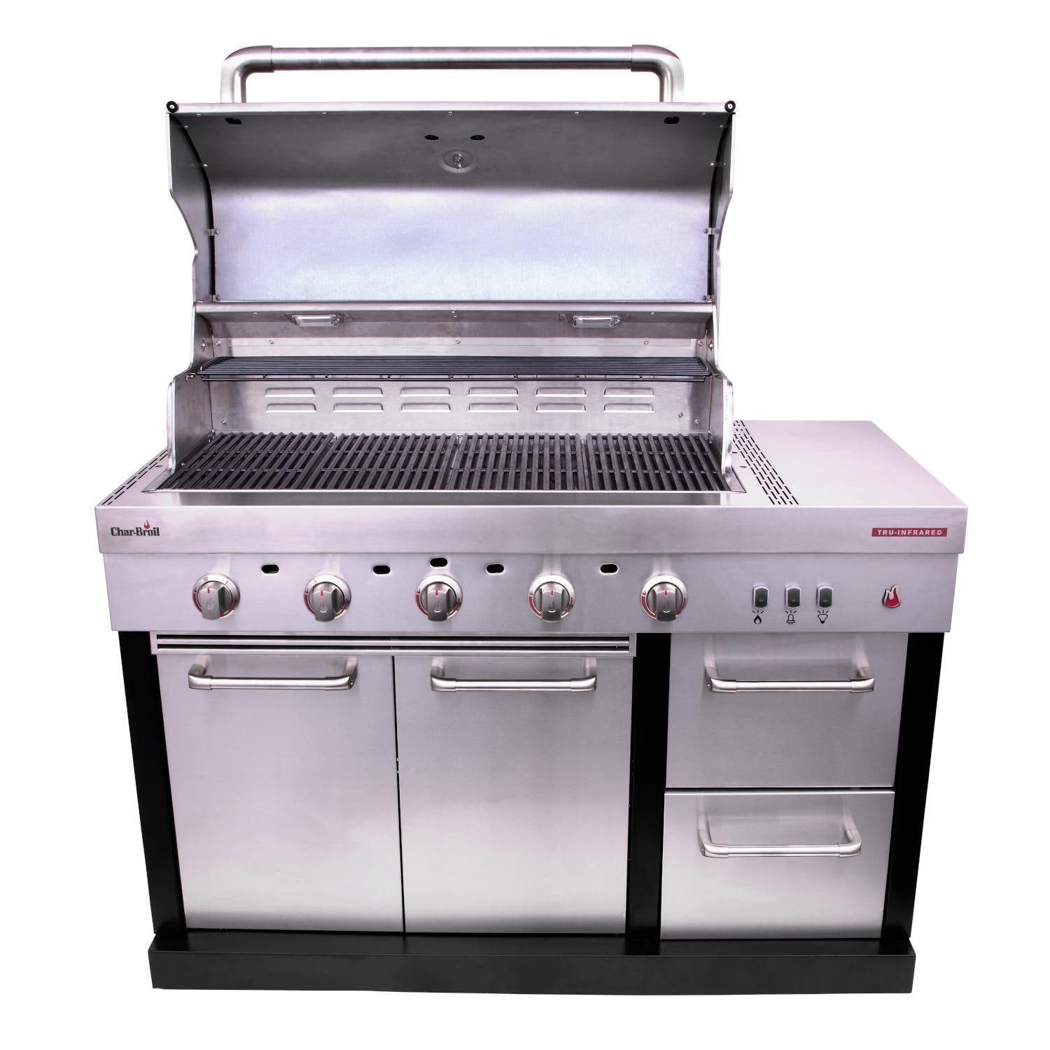 Charbroil Medallion Series Modular Outdoor Kitchen Amplifire 5-Burner Propane Gas Grill - 463246118 - Image 2