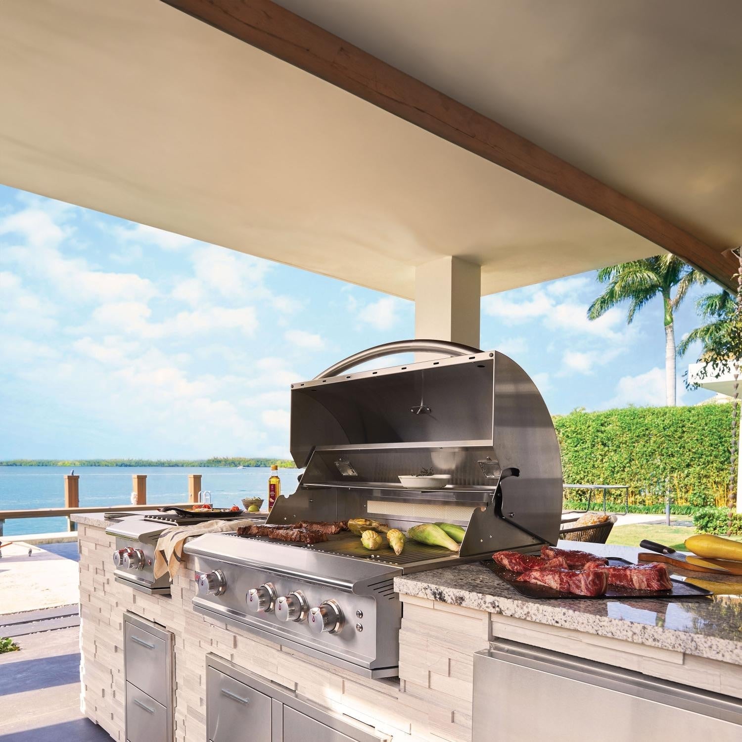 Blaze Professional LUX 34-Inch 3-Burner Built-In Natural Gas Grill w/ Rear Infrared Burner - BLZ-3PRO-NG - Image 3