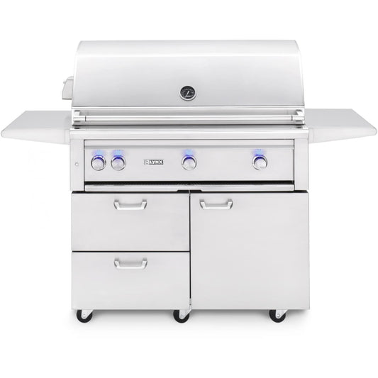 Lynx Professional 42-Inch Natural Gas Grill With One Infrared Trident Burner And Rotisserie - L42TRF-NG - Image 1