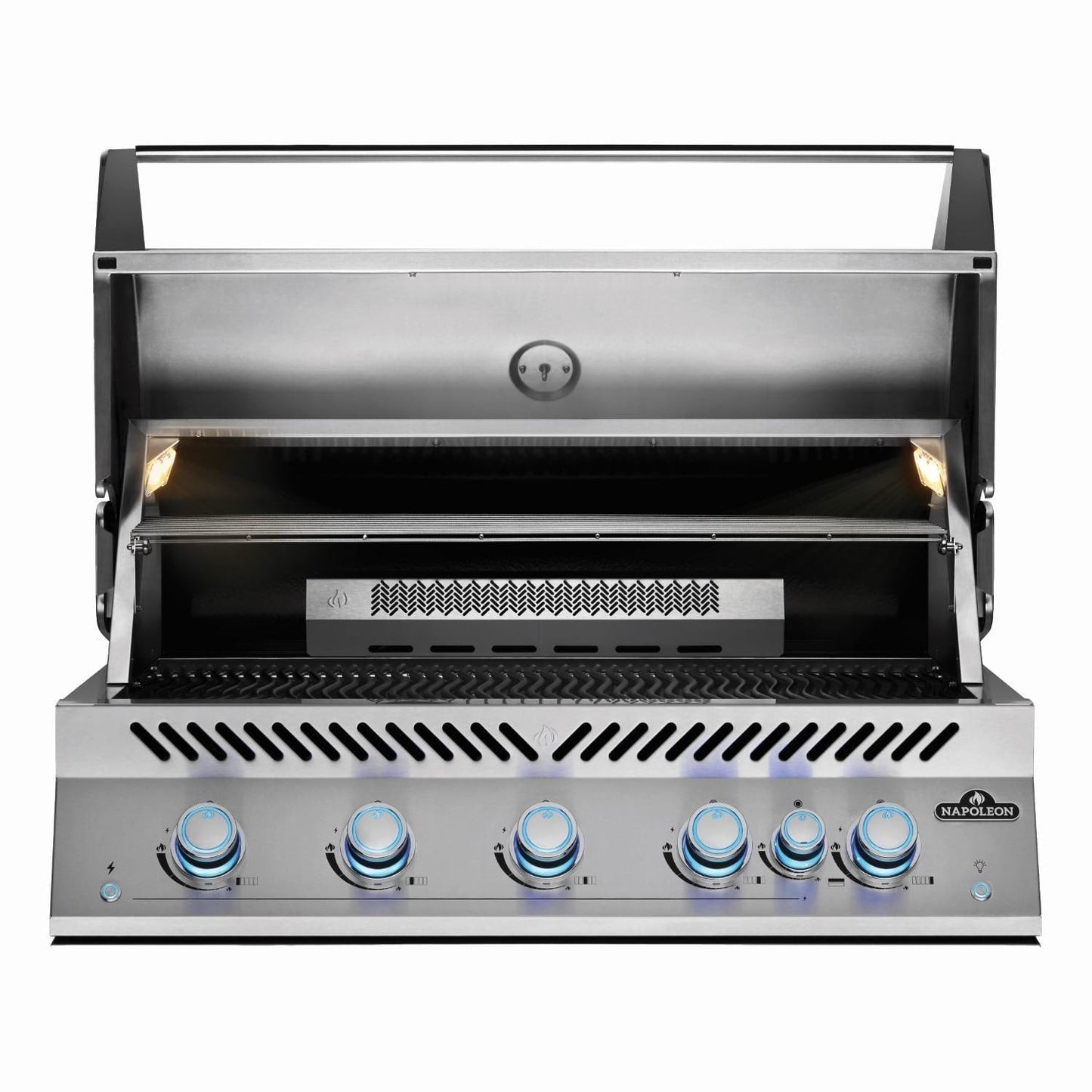 Napoleon 700 Series 5-Burner 38-Inch Built-In Natural Gas Grill w/ Rotisserie & SafetyGlow - BIG38RBNSS-1 - Image 9