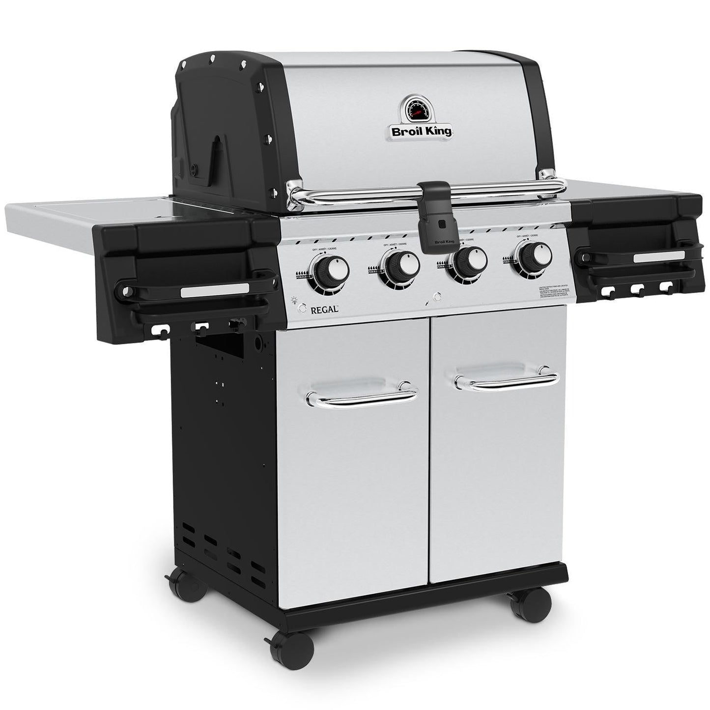 Broil King Regal S420 Pro 4-Burner Natural Gas Grill - Stainless Steel - Image 9