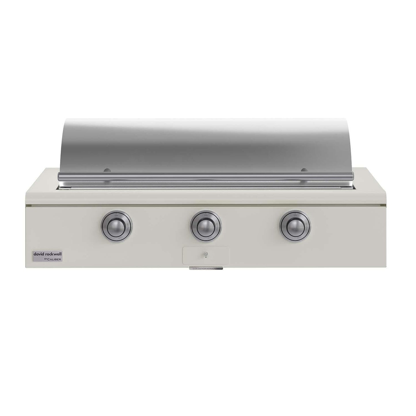 Caliber 48-in Propane Built-In Rockwell Grill - Antique White w/ Stainless Steel Hardware - CRG-48BL00-A-050-H04