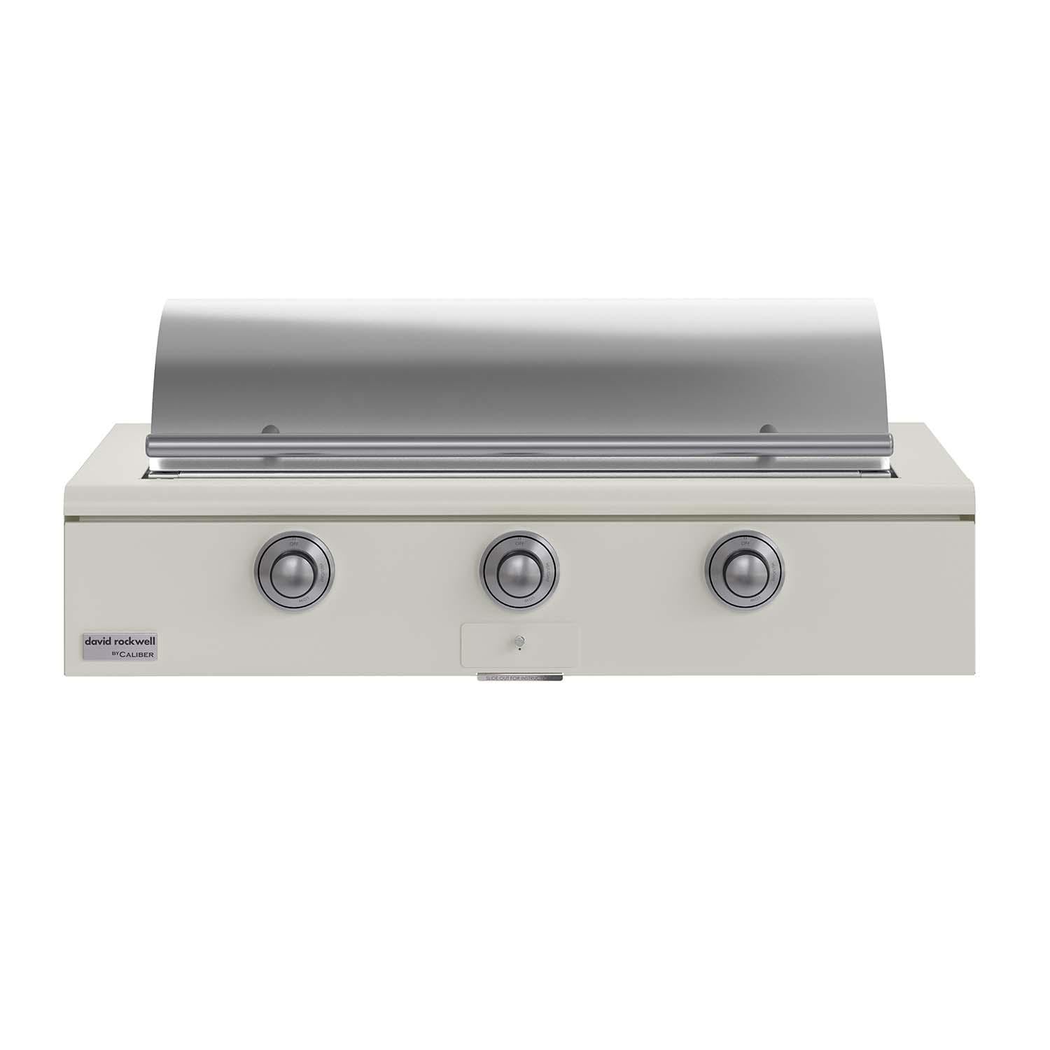 Caliber 48-in Natural Gas Built-In Rockwell Grill - Antique White w/ Stainless Steel Hardware - CRG-48BN00-A-050-H04 - Image 3