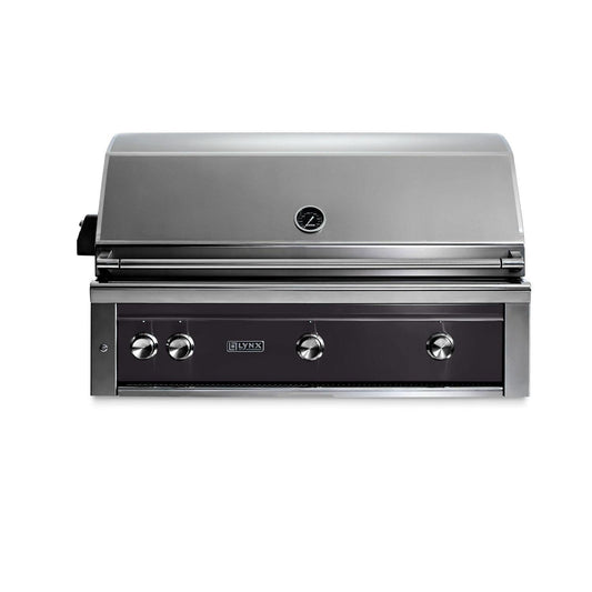 Lynx Professional 42 Inch Built-In Propane Grill w/ Rotisserie in Obsidian - L42R-3-OBLP - Image 1