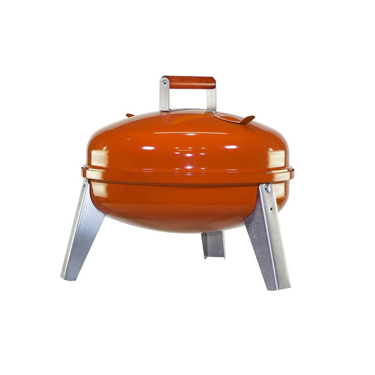 Americana 21-Inch Painted Steel Wherever Portable Charcoal/Electric Grill - Orange By Meco 2130.4.281 - Image 1