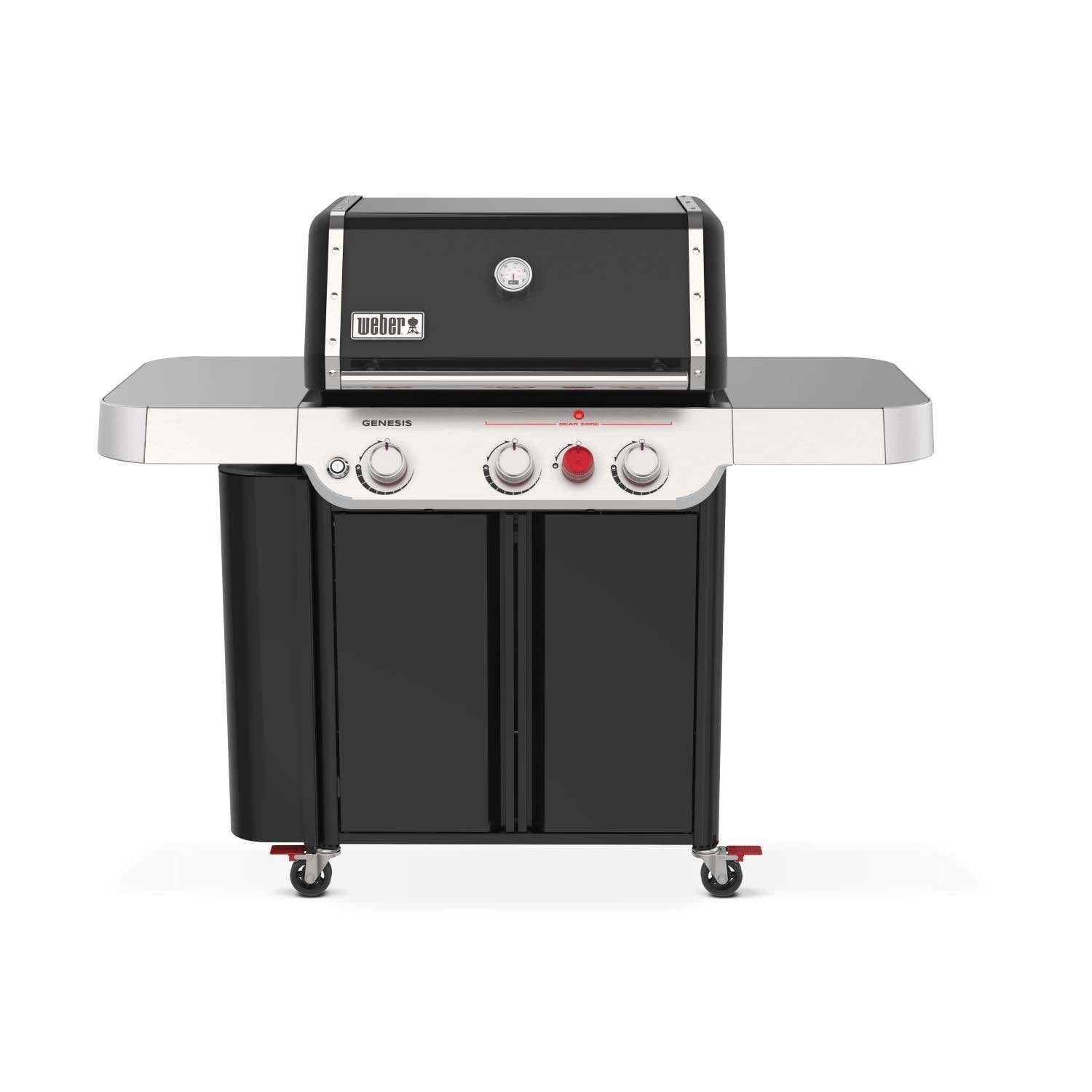 Weber Genesis E-330 Propane Gas Grill w/ Sear Zone & Grill Locker - Black - 1500576 - Image 1