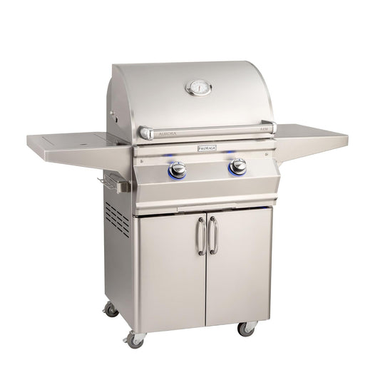 Fire Magic Aurora A430S 24-Inch Propane Gas Grill With Side Burner And Analog Thermometer - A430S-7EAP-62 - Image 1