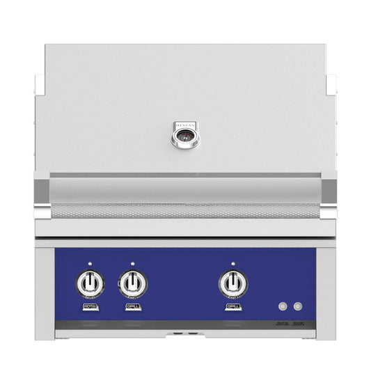 Hestan 30-Inch Built-In Natural Gas Grill W/ Sear Burner & Rotisserie - Prince - GMBR30-NG-BU - Image 1