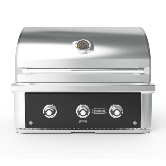 Wildfire Ranch Pro 30-in 2 Burner Black 304 SS Propane Gas Grill - WFPRO30G-BSS-LP - Image 1