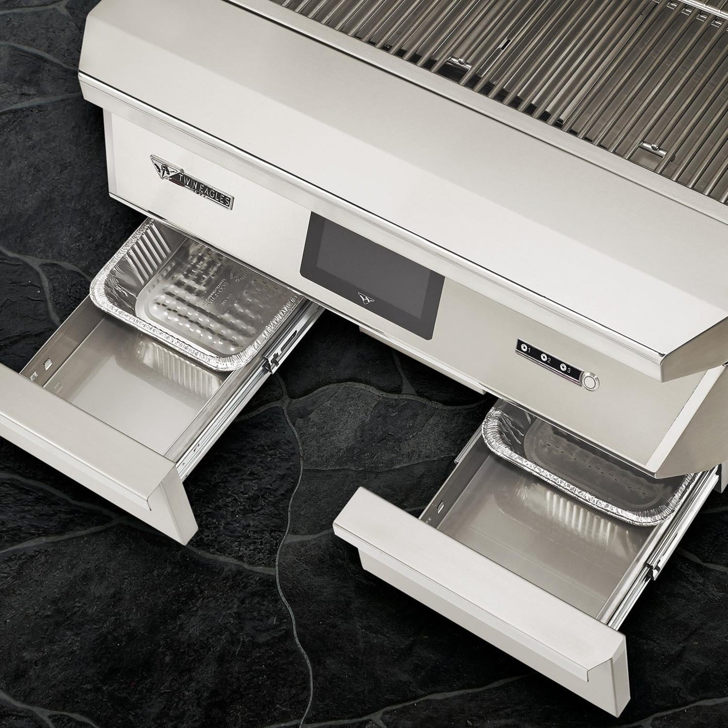 Twin Eagles Wi-Fi Controlled 36-Inch Built-In Stainless Steel Pellet Grill and Smoker with Rotisserie - TEPG36R - Image 4