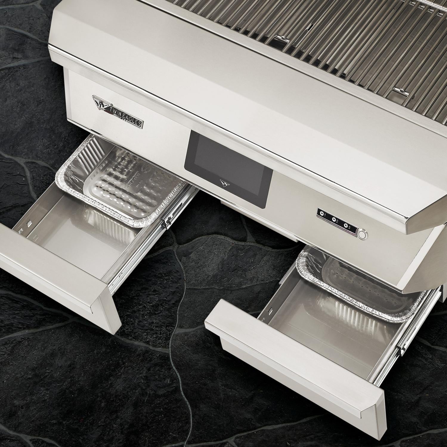 Twin Eagles Wi-Fi Controlled 36-Inch Built-In Stainless Steel Pellet Grill and Smoker with Rotisserie - TEPG36R - Image 4
