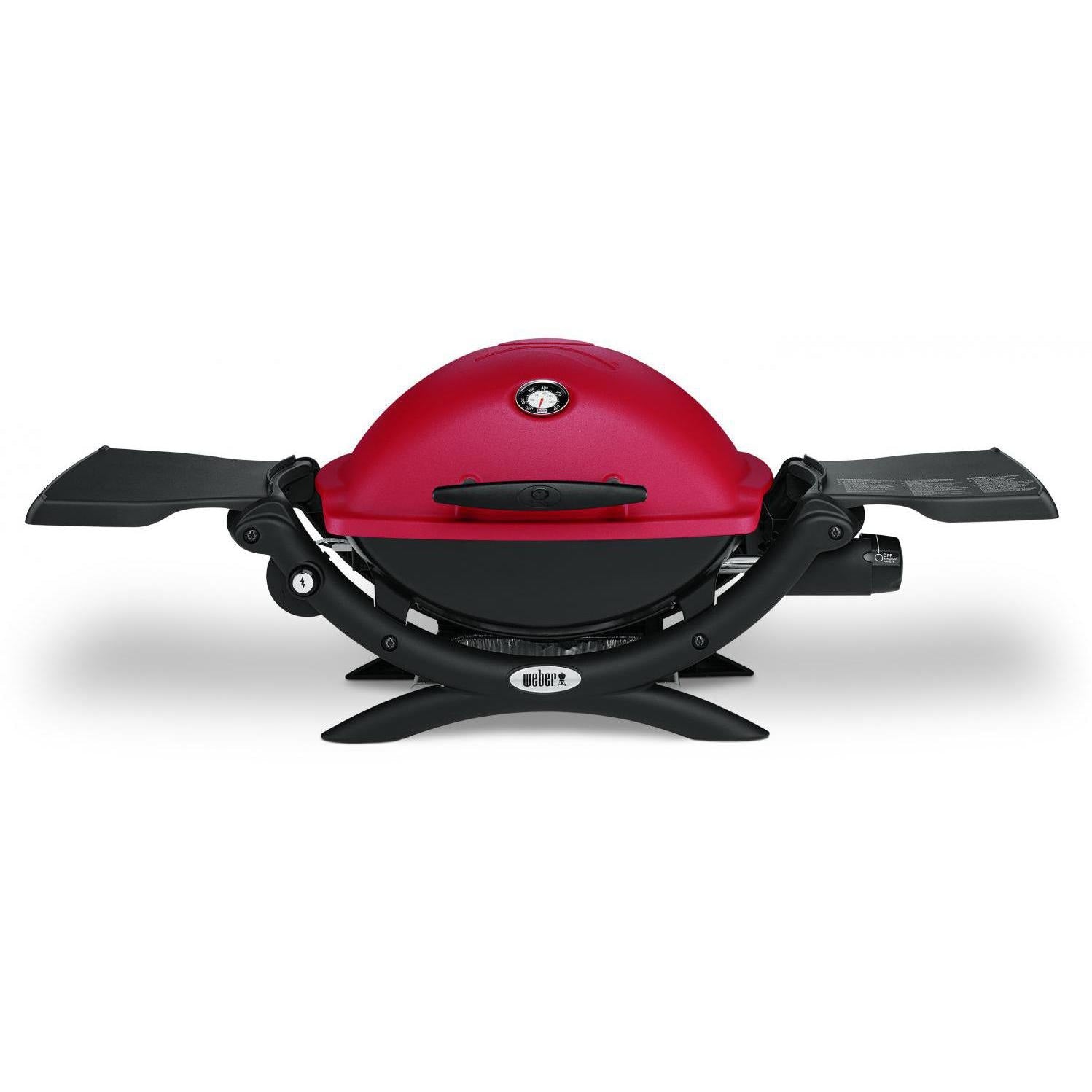Weber Q 1200 Portable Propane Gas Grill - Red - 51040001 - Image 1
