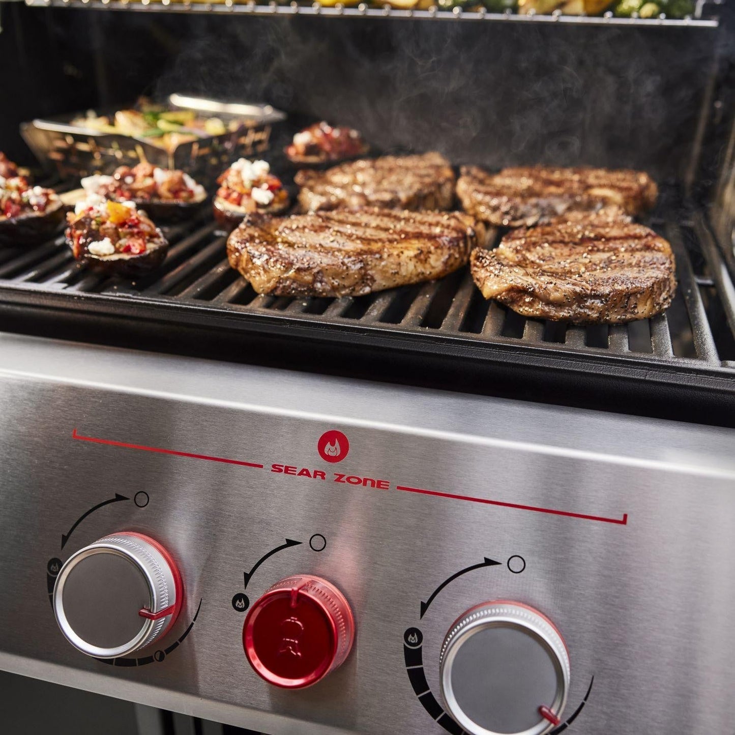 Weber Genesis SP-E-335 Special Edition Propane Gas Grill w/ Sear Zone & Side Burner- Black - 1500581 - Image 10