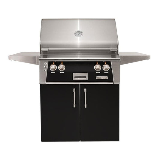 Alfresco ALXE 30-Inch Freestanding Natural Gas Grill With Sear Zone And Rotisserie in Jet Black Gloss - ALXE-30SZC-NG-S9005 - Image 1