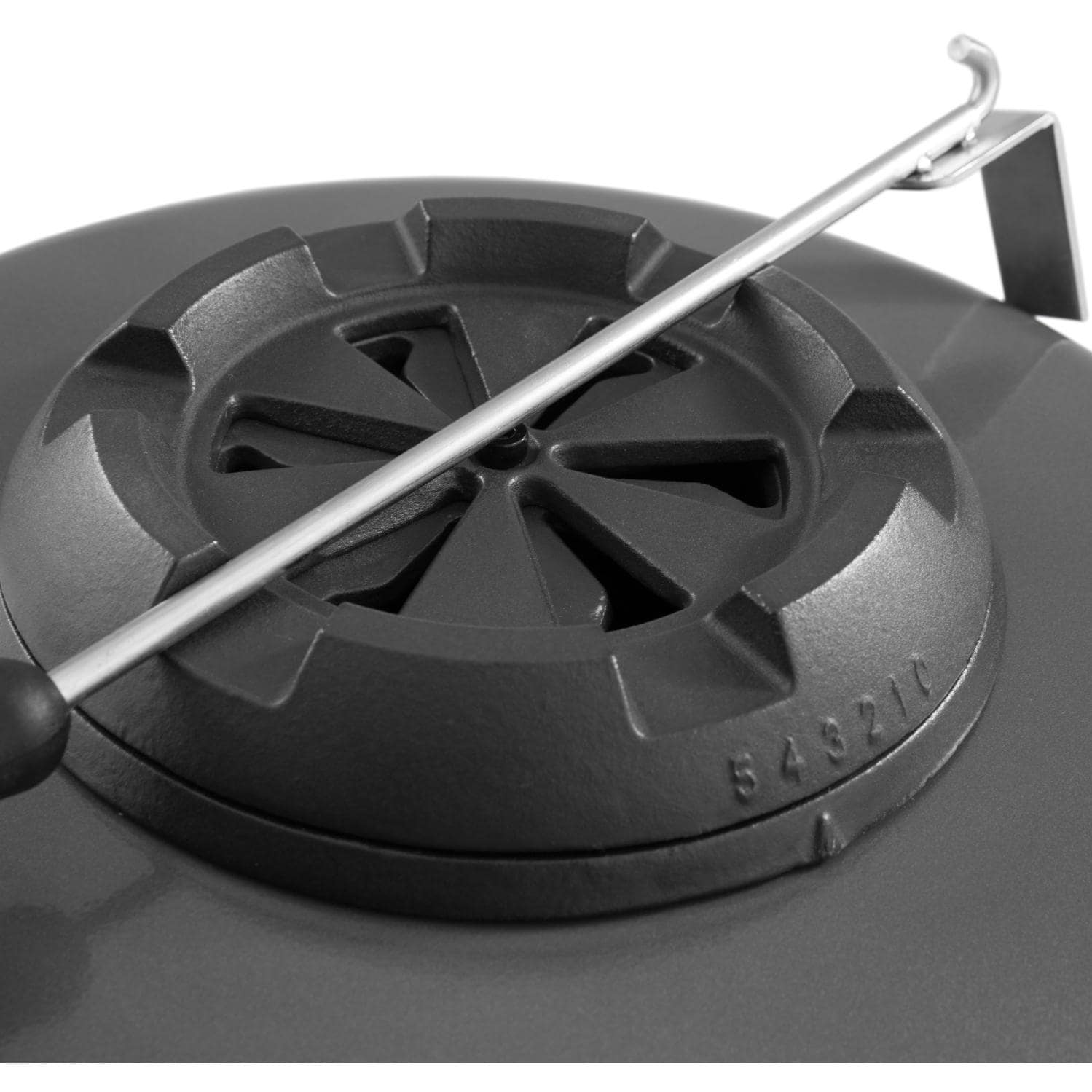 Broil King Keg 5000 Steel Charcoal Kamado Grill - Gray - 911470 - Image 7