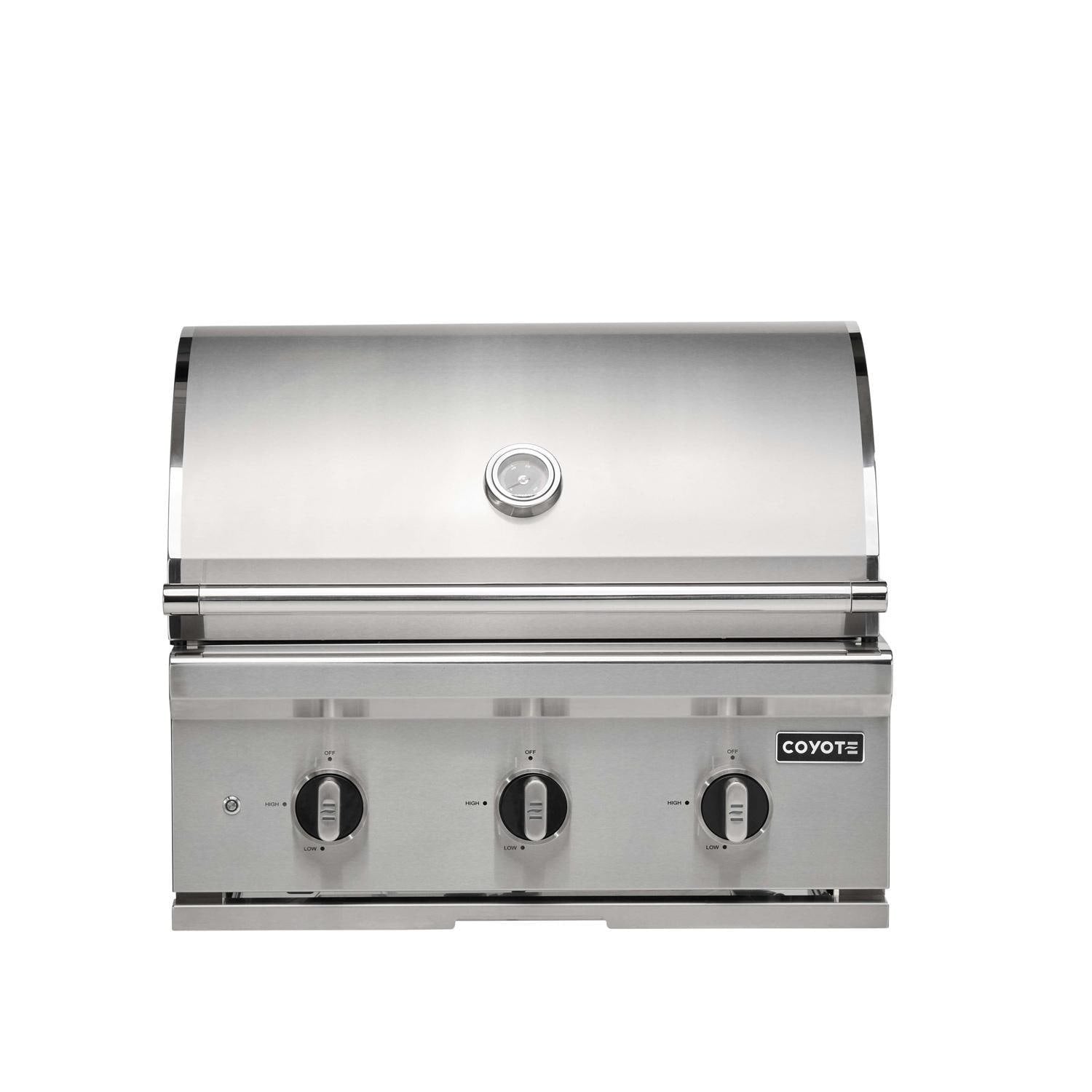 Coyote C-Series 30-in 3-Burner Built-In Natural Gas Grill - C3C30NG - Image 1