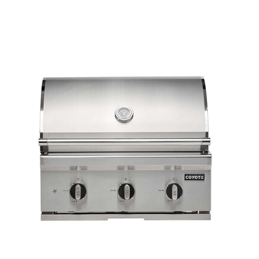 Coyote C-Series 30-in 3-Burner Built-In Natural Gas Grill - C3C30NG - Image 1
