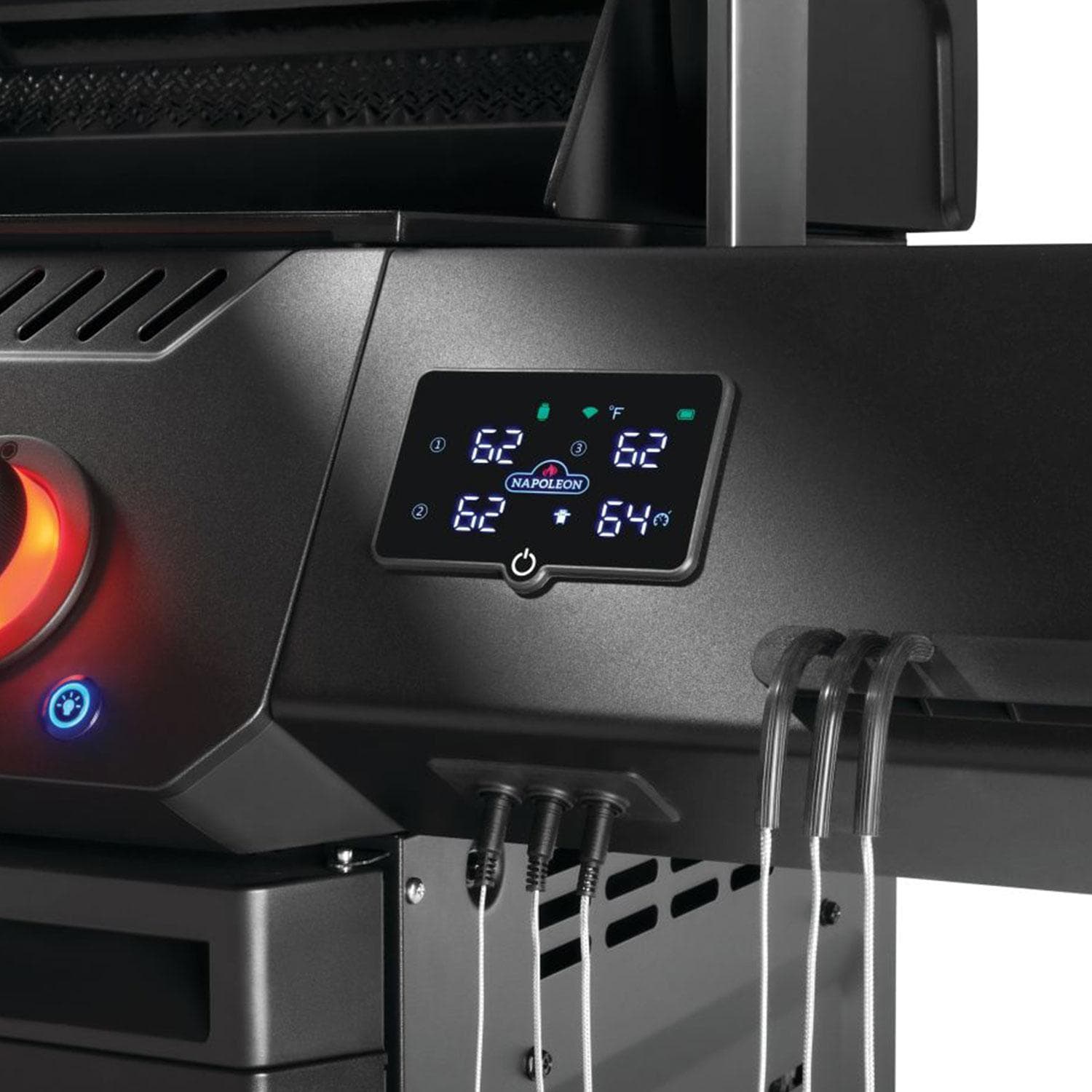 Napoleon Prestige Phantom 500 Connected  4-Burner Propane Grill w/ Rotisserie, WiFi & Bluetooth - P500VXRSIBPK-PHM - Image 12
