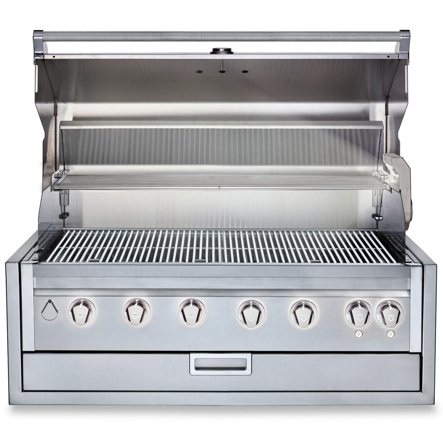 Crown Verity Infinite Series 42-Inch Built-In Propane Gas Grill W/ Lights - IBI42LP-LT