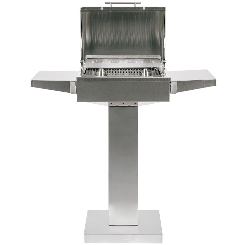 Coyote 18-Inch 1300 Watt Electric Grill On Patio Post - Image 2